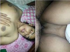 Today Exclusive- Desi Hot Couple Kissing And Hard Fucked