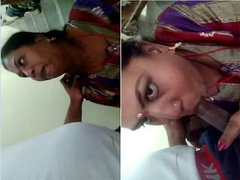 Exclusive- Sexy Tamil Bhabhi Give Nice Blowjob To Hubby