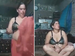 Vintage action featuring a busty Pakistani woman getting stripped XXX style