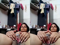 Video call with a Desi wench leads to a bit of fingering and other XXX stuff