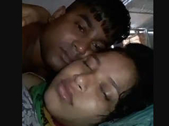 Passionate Desi couple are holding the camera as they are recording some XXX