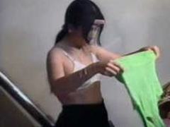 Attractive Desi girl with a nice figure is taking off her clothes and gets XXX