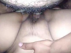 Nice shot of an amateur Desi wife attempting to make XXX video with her man