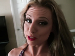 Athena Angel MILF - Shaved Pussy Fucking and Sucking with Wild Abandon!